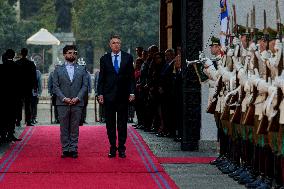 Romanian President Klaus Iohannis Visits Chile